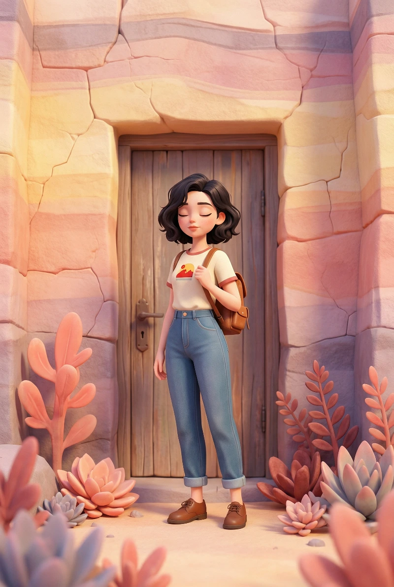 Pastel Fantasy Girl, created using a Nano Banana Prompt