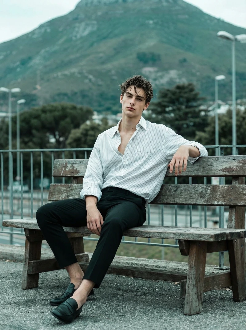 Nano Banana model generation of Casual Mountain Cool