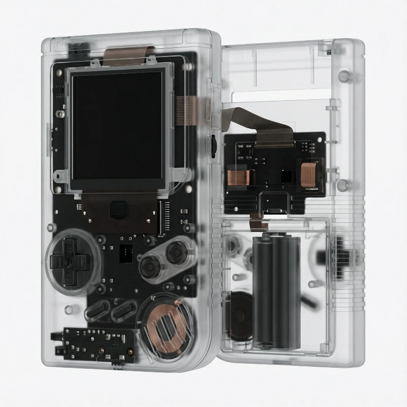 Industrial X-Ray Transparent View, created using a Nano Banana Prompt