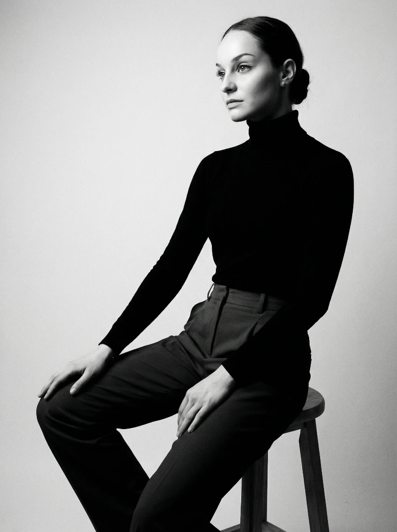 90s Monochrome Studio Port