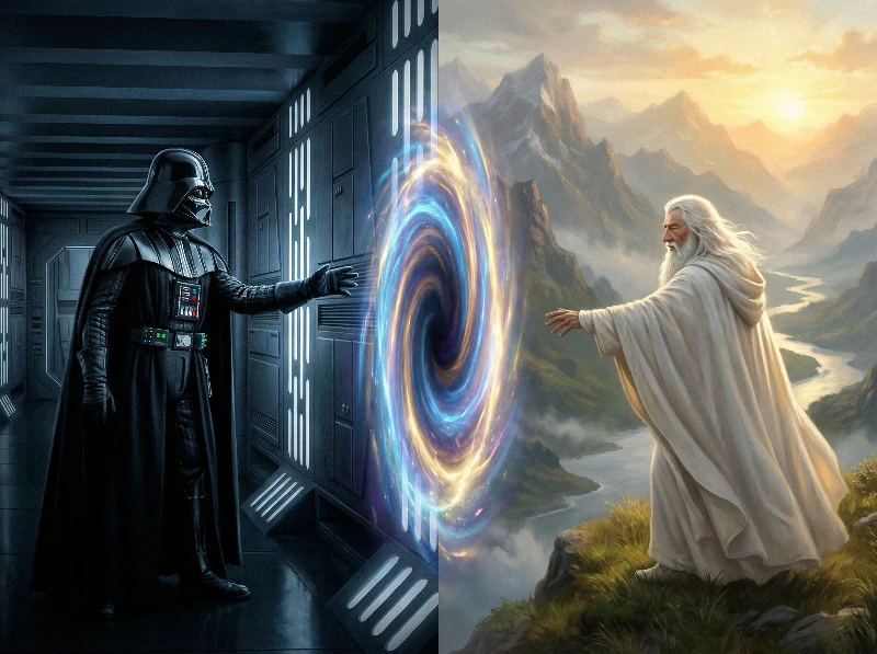 Darth vs Gandalf Portal