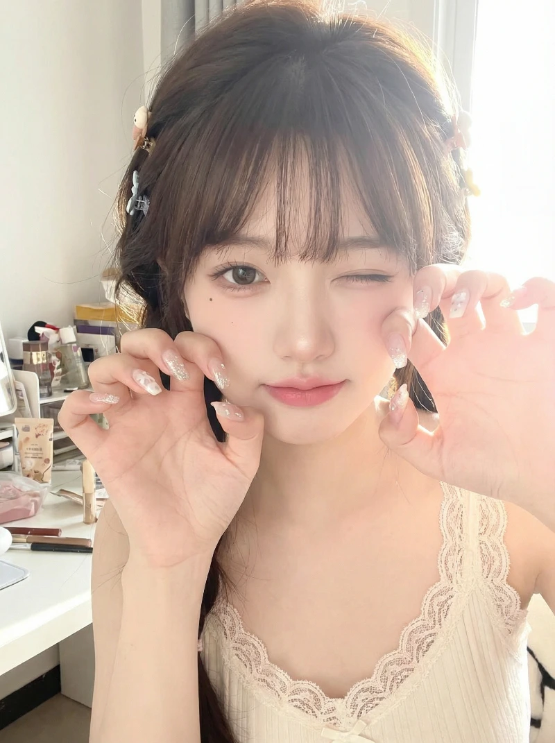 Playful Close-Up Portrait, created using a Nano Banana Prompt