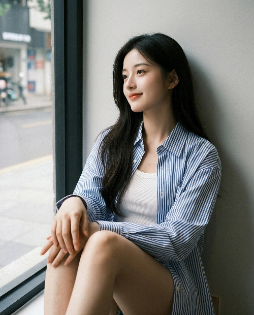 Lazy Afternoon Window Calm, created using a Nano Banana Prompt