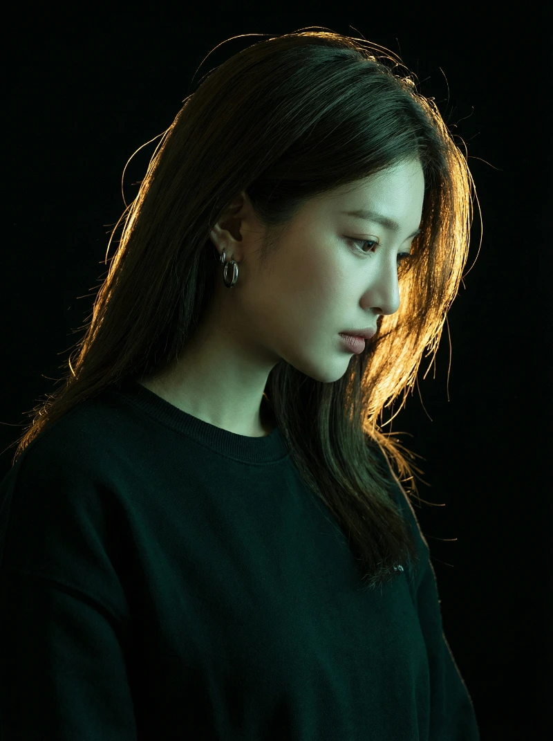 Nano Banana model generation of Cinematic Introspective Portrait