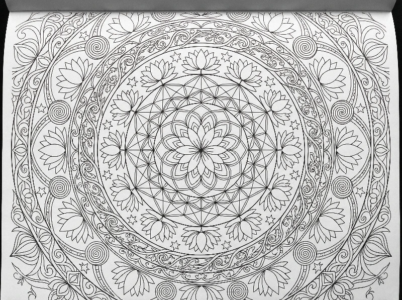 Intricate Radial Mandala