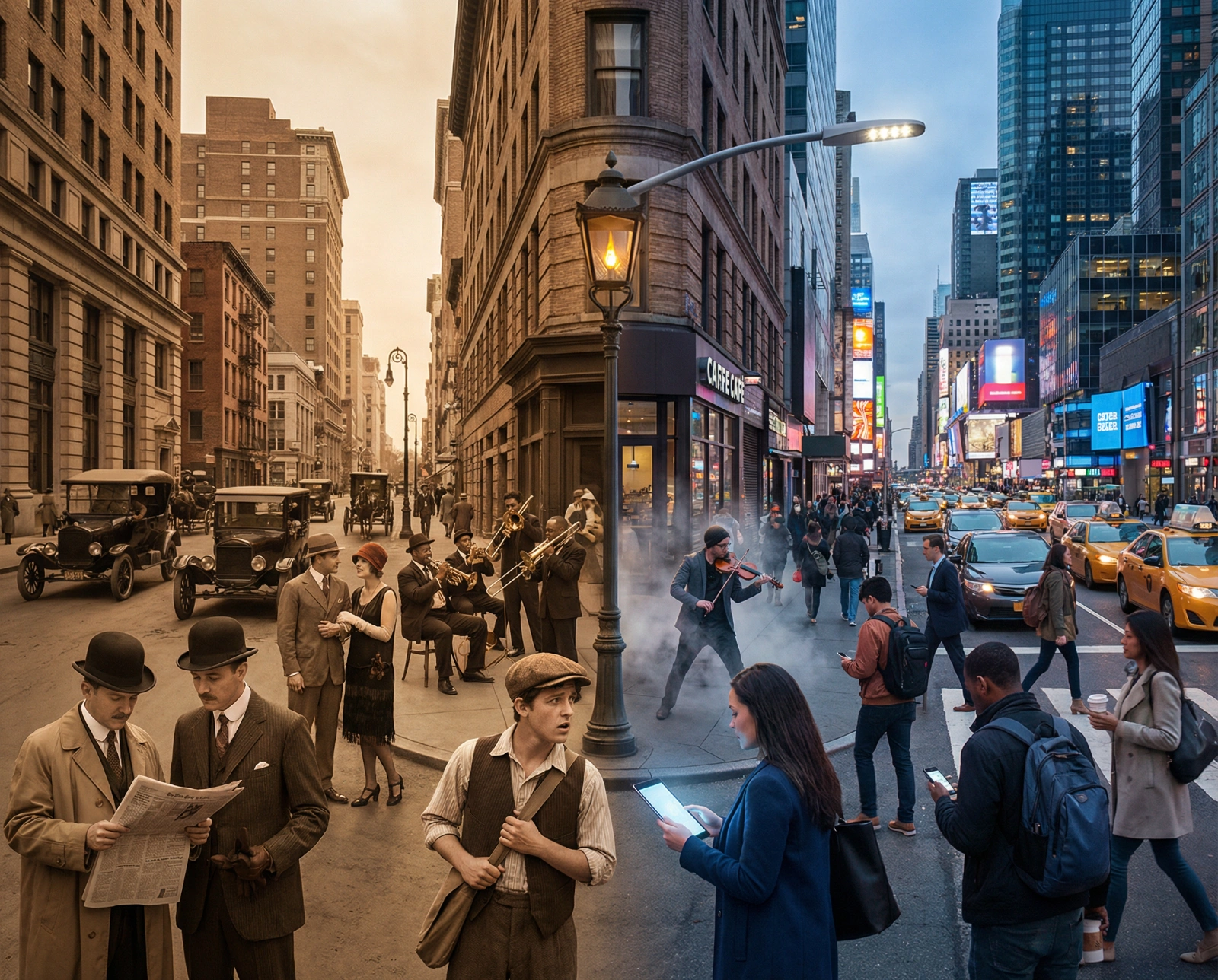 NYC Eras Split Screen