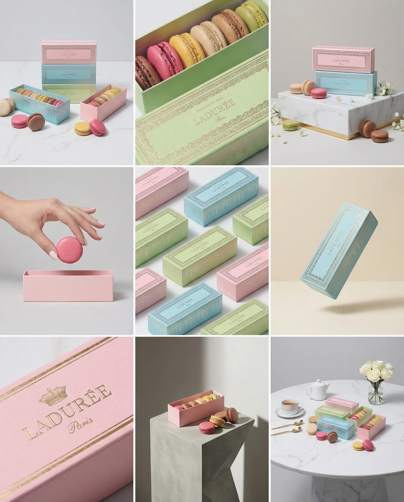 High-End 3x3 Brand Mockup