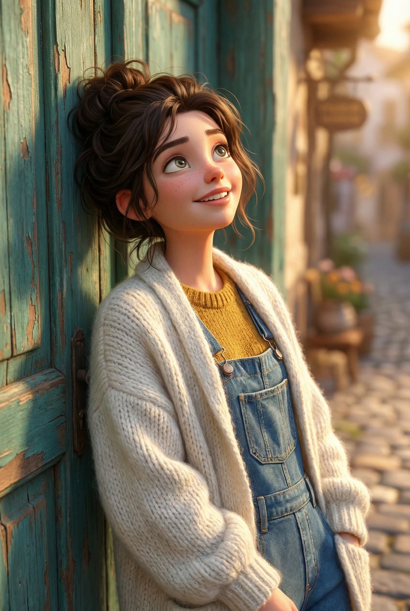 Hopeful Bun in Golden Light