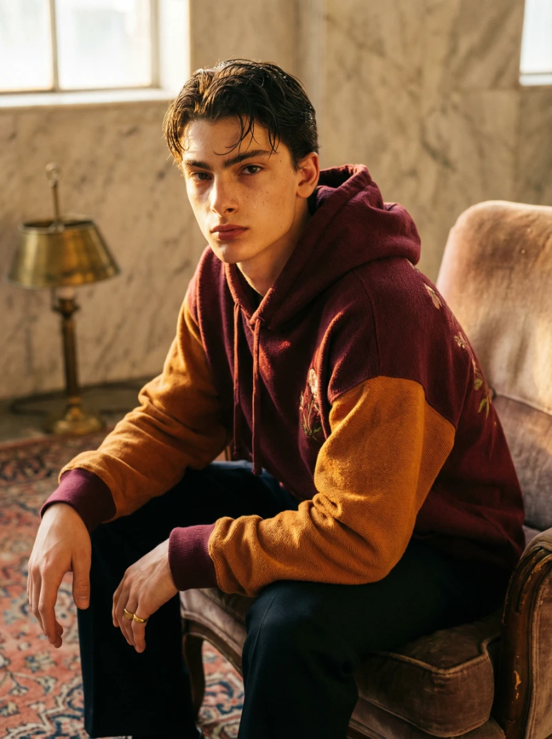 Gucci-Styled Male Portrait