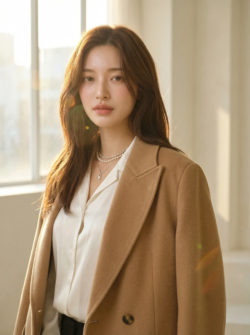 Golden Hour Fashion Portrait, created using a Nano Banana Prompt