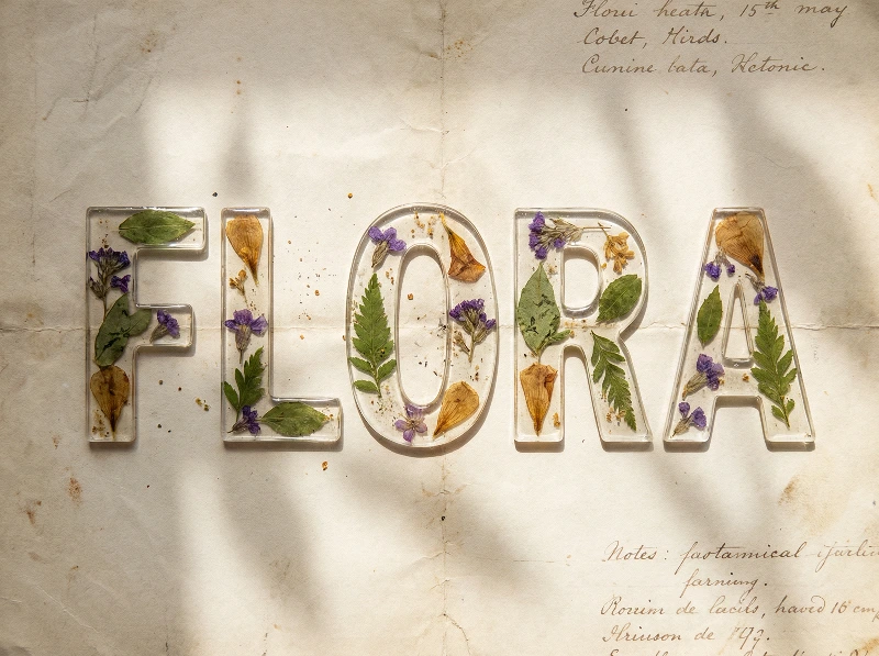 Translucent Flora Macro