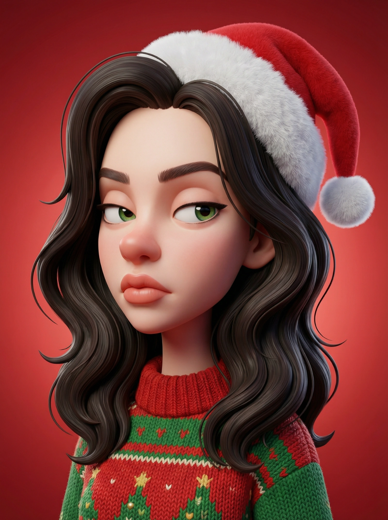 Stylized 3D Cartoon Port