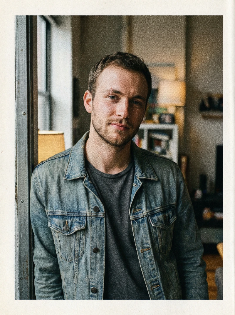 Urban Loft Portrait of Man