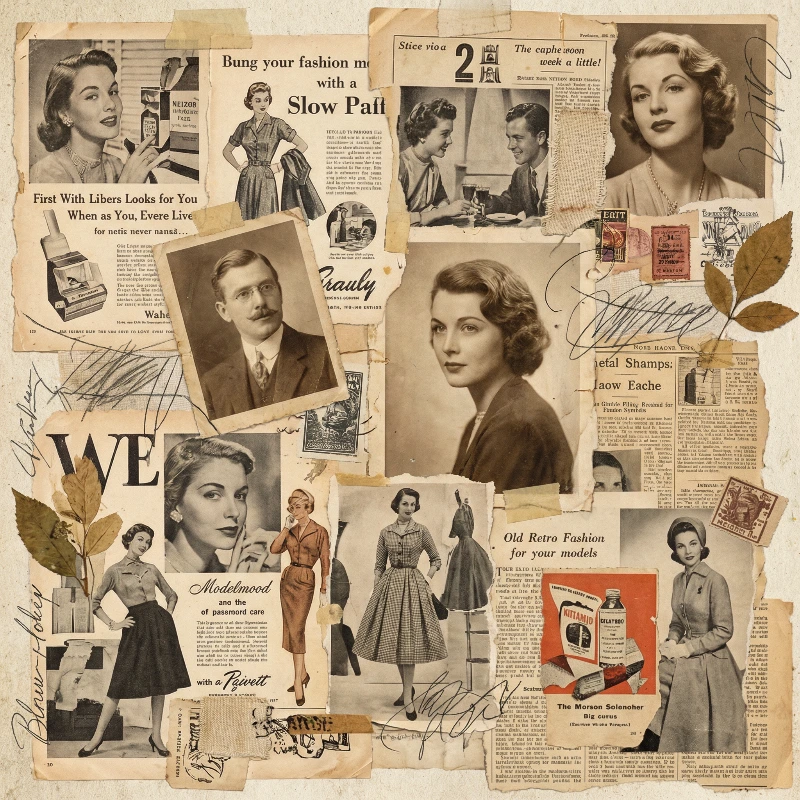 Vintage Collage Mix