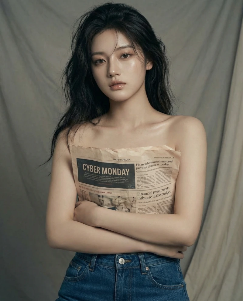 Seductive Studio Fashion Portrait