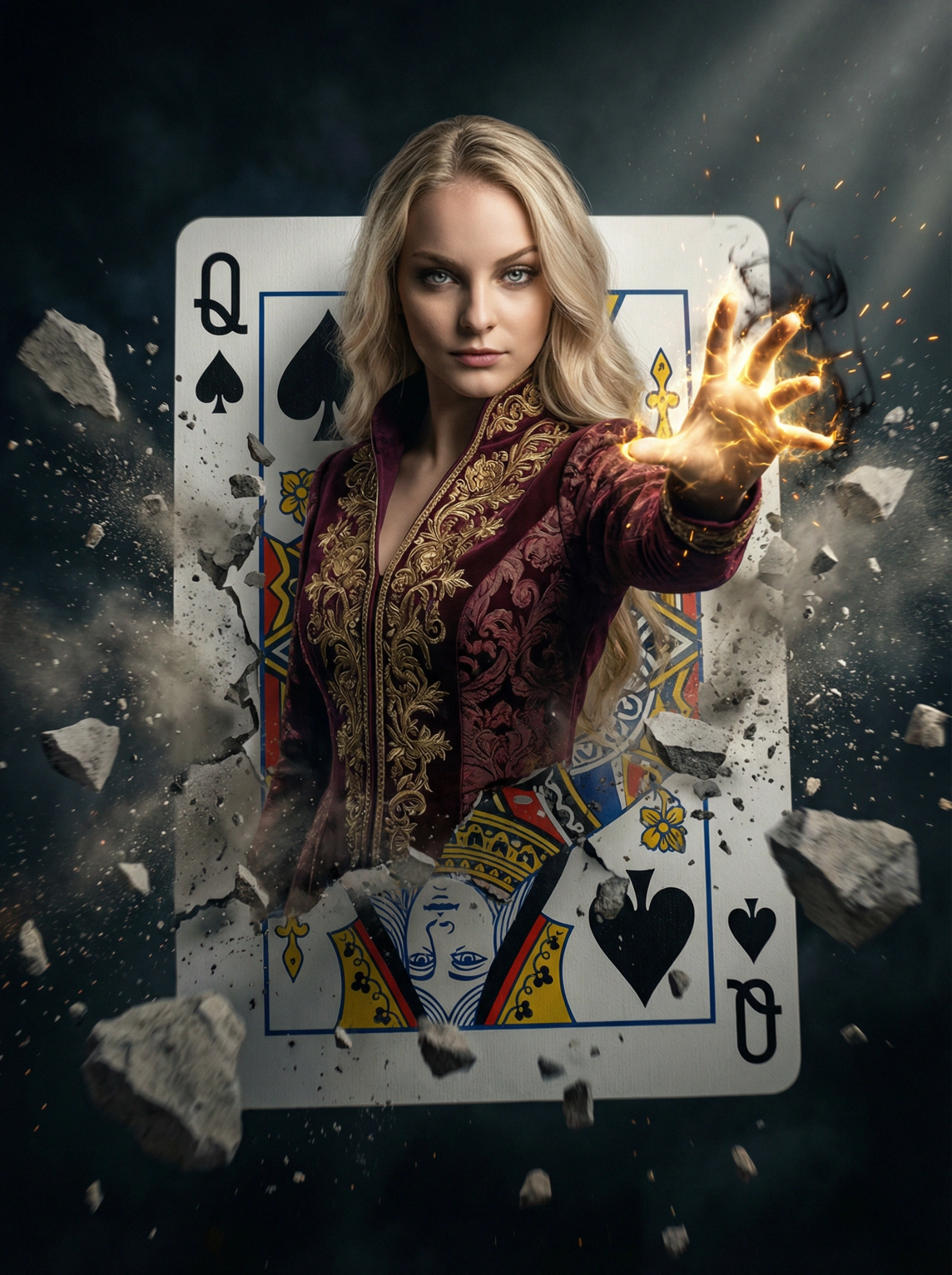 Royal Sorcerer Card Burst