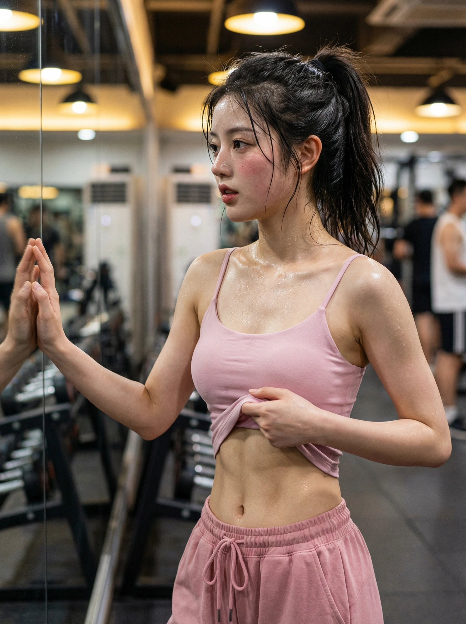 Ultra Realistic Gym Portrait