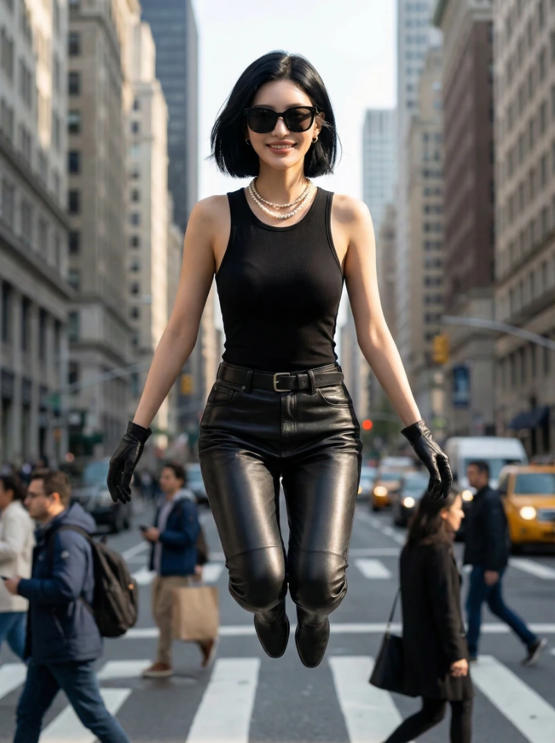 Mystic Floating Urban Lady