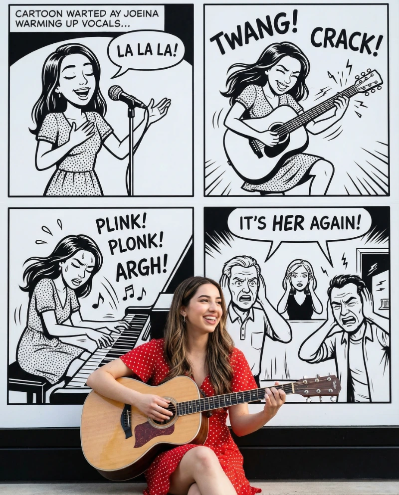 Real vs Comic Music Moment