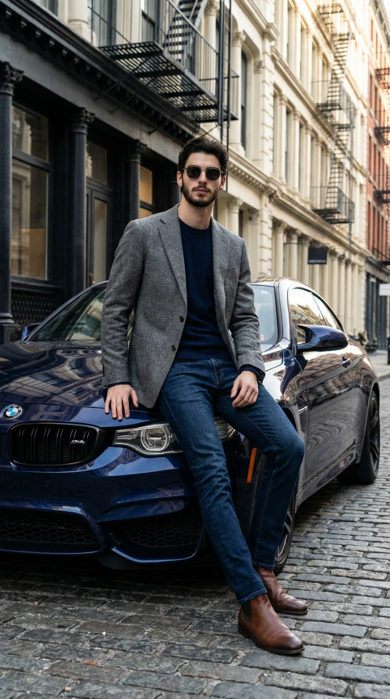 Stylish Urban Gentleman, created using a Nano Banana Prompt