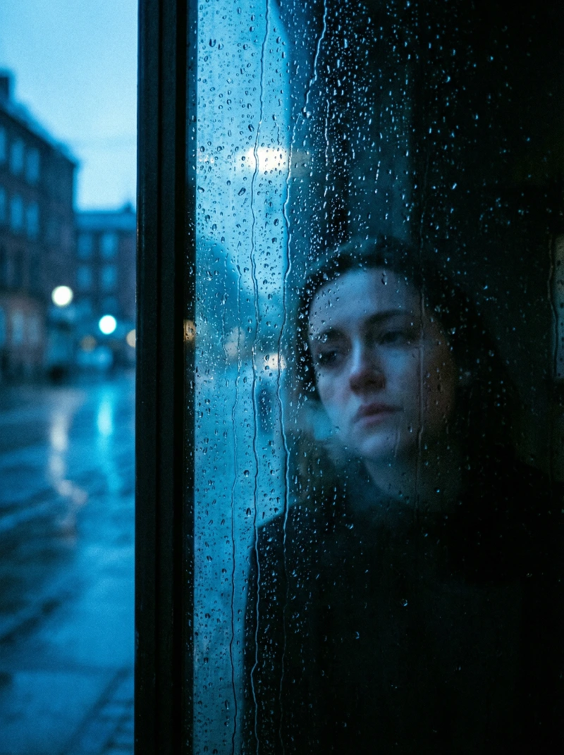 Moody Rainy Window, created using a Nano Banana Prompt