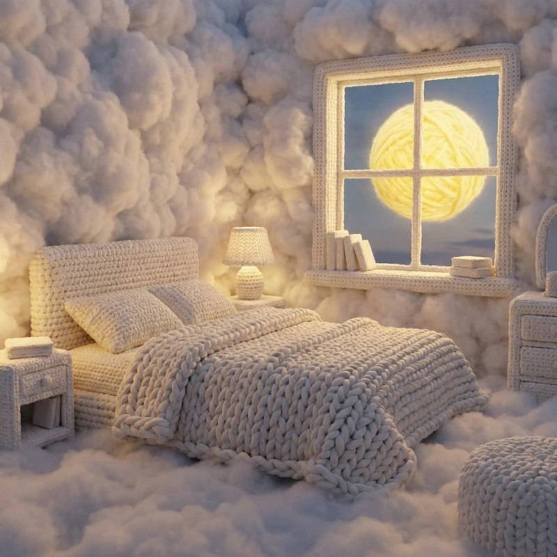 Yarn Sky Bedroom