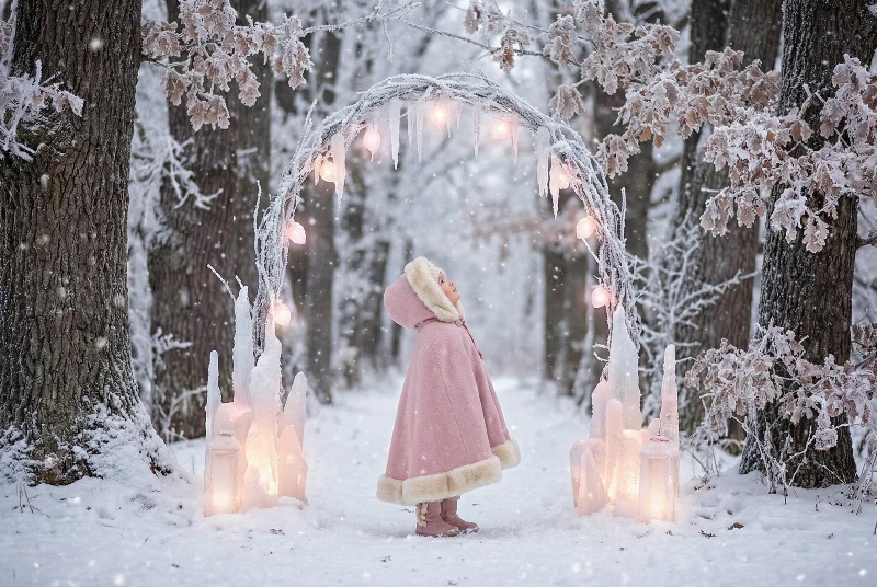 Nano Banana model generation of Frosted Fairy Child