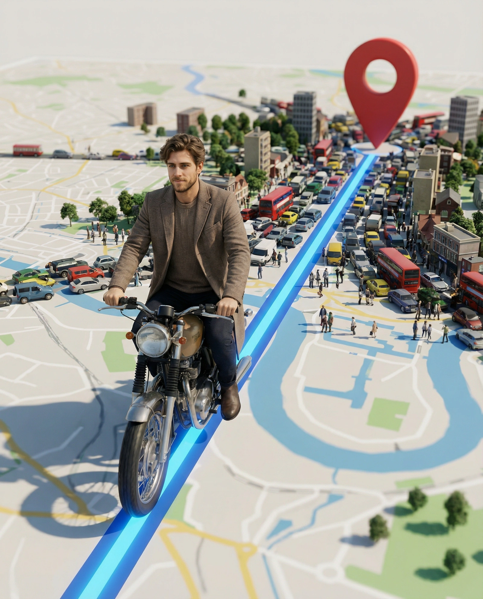 Surreal UK Scooter Ride