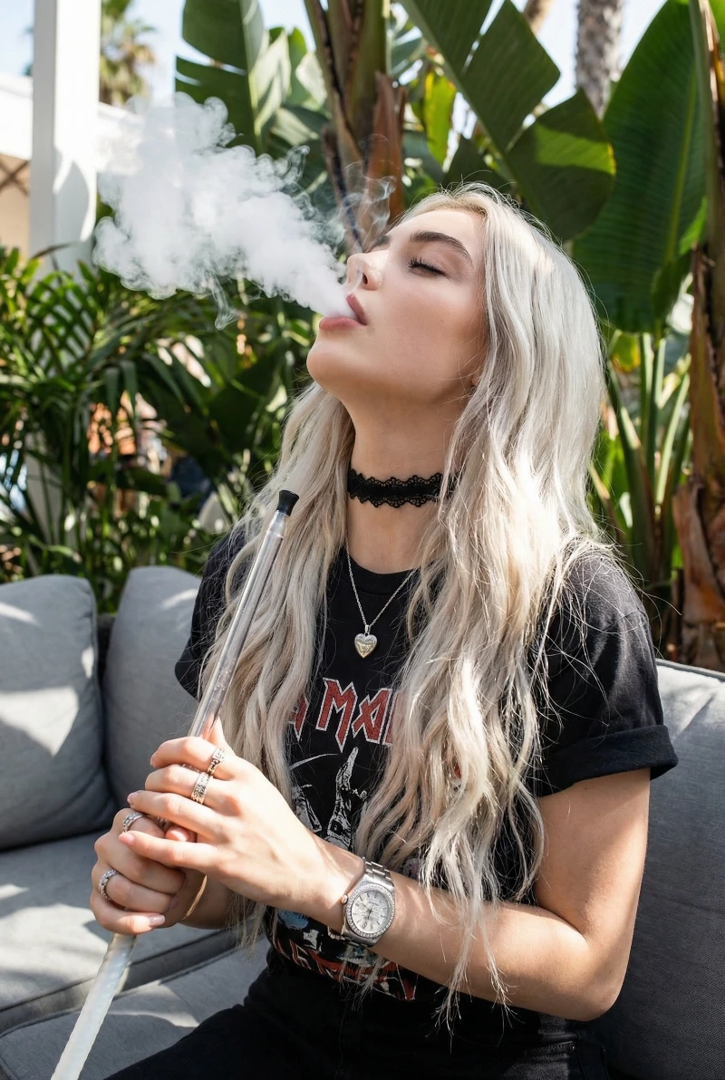 Relaxed Hookah Outdoor Moment