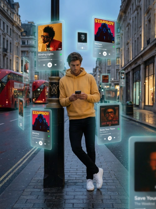 Cinematic AR Music Portrait