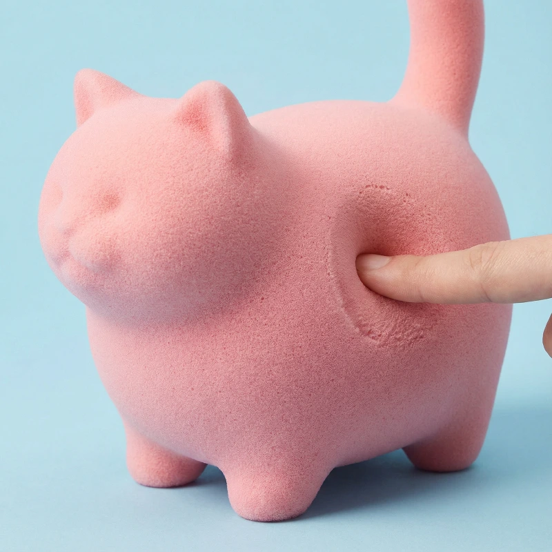 Nano Banana model generation of Foam Cat Indent Bliss