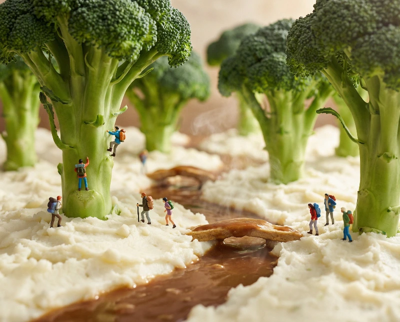 Gravy River Broccoli Forest