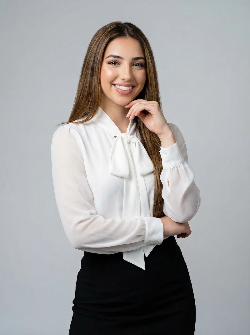 Nano Banana model generation of Elegant Corporate Portrait