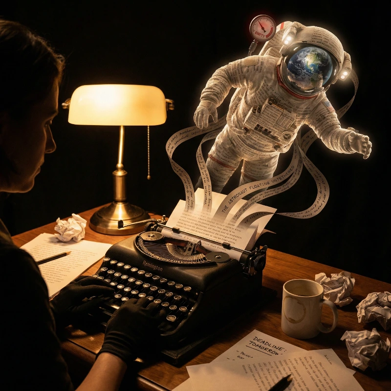 Words Turned Astronauts