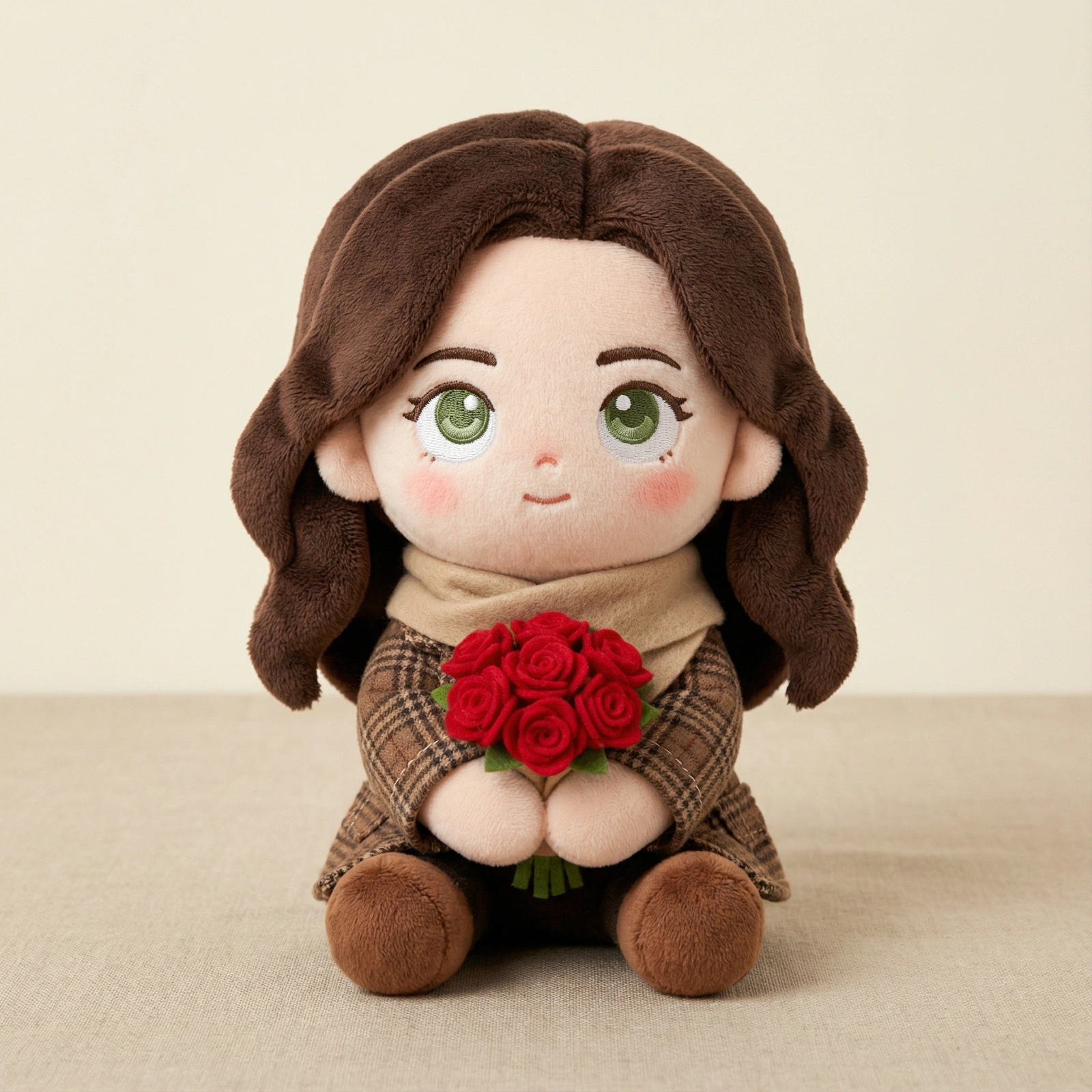 Cute Plush Character Portrait