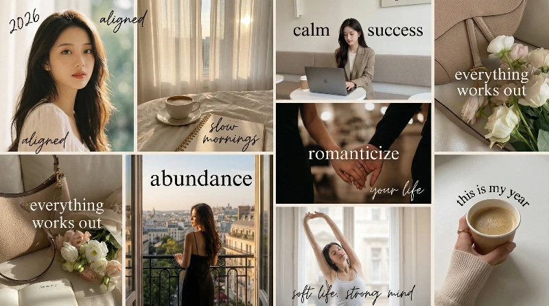 2026 Feminine Vision Board