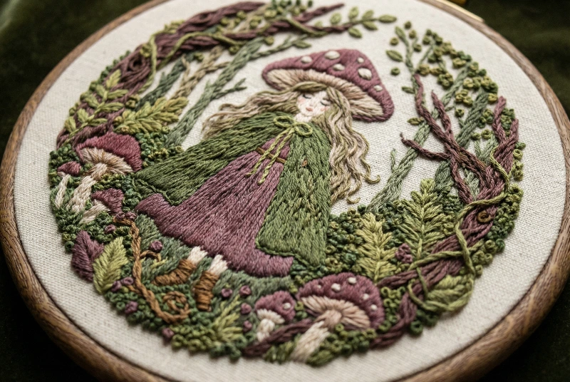 Whimsical Forest Witch