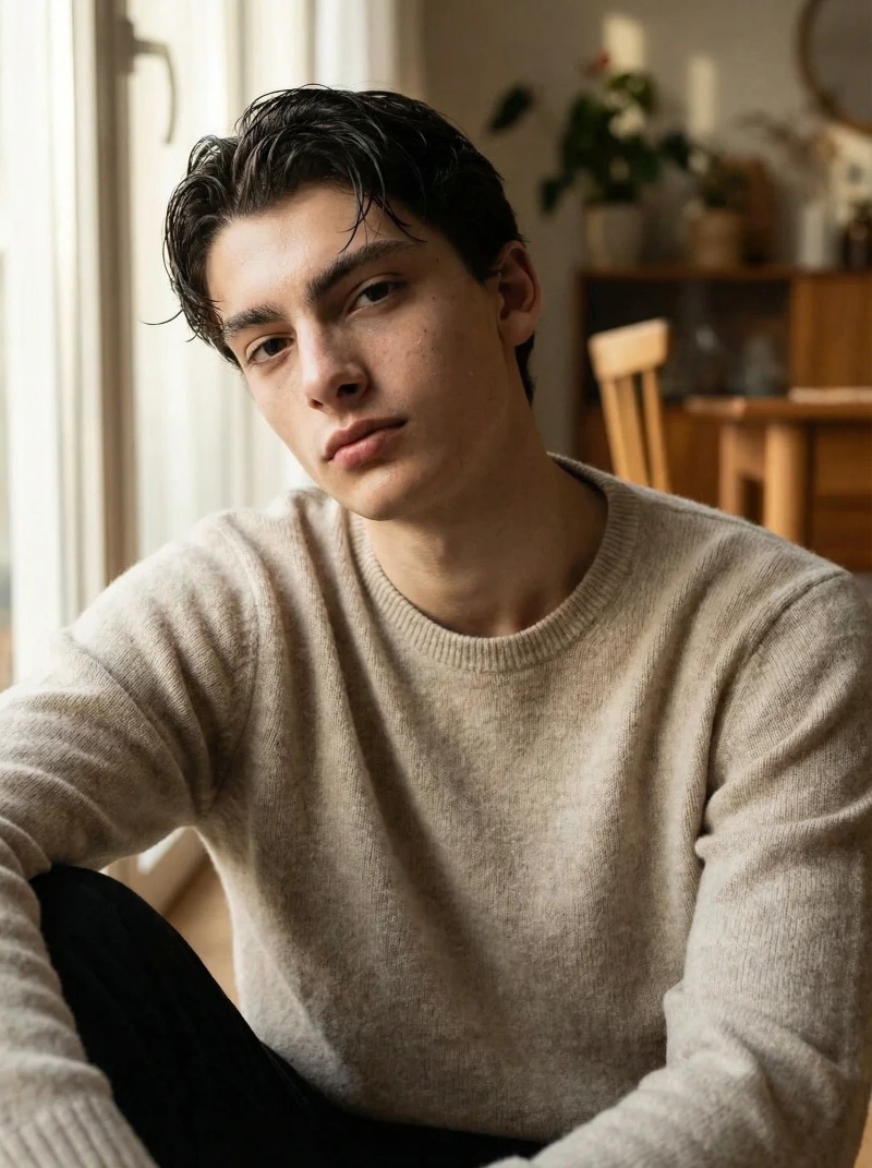 Mid-20s Man Morning Portrait, created using a Nano Banana Prompt