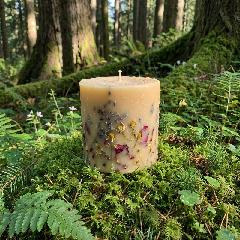 Fairy Tale Beeswax Candle, created using a Nano Banana Prompt