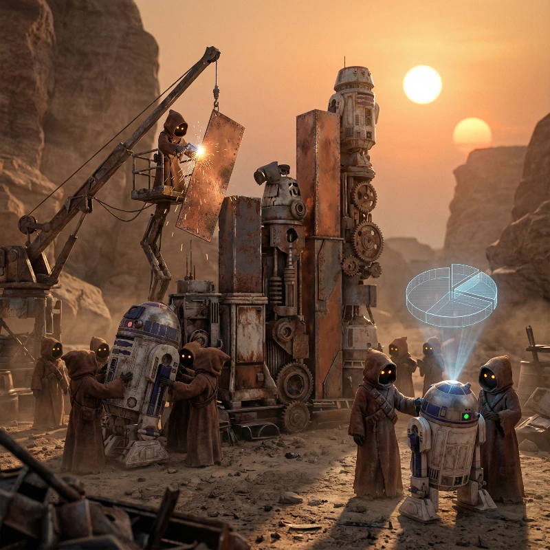 Jawa Tatooine 3D Chart