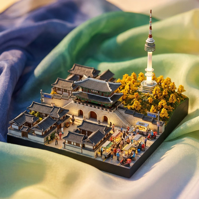 Dreamy Seoul Miniature Scene