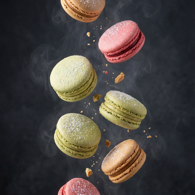 Cinematic Macaron Delight