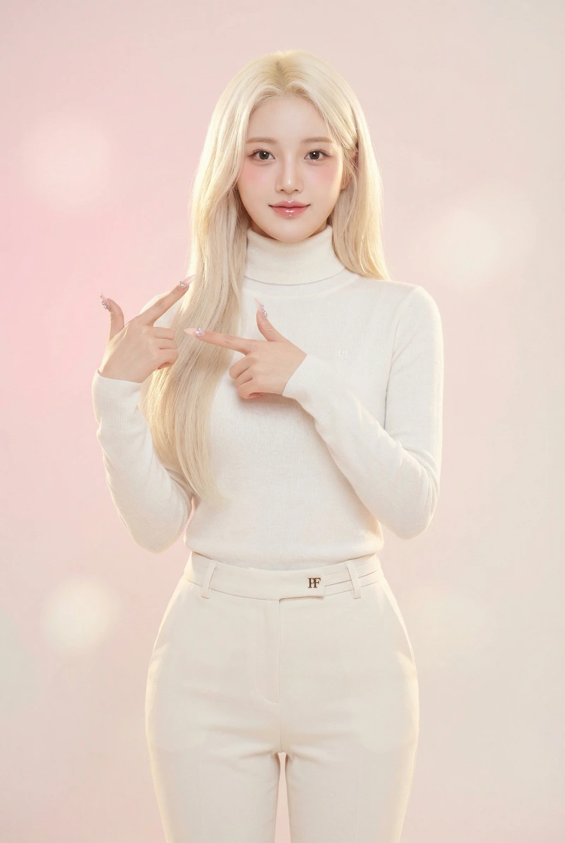 8K Idol Portrait, created using a Nano Banana Prompt