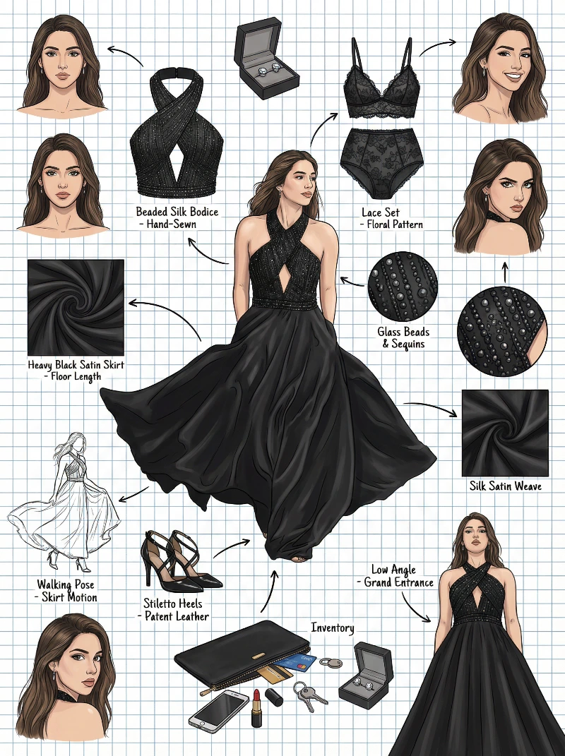 Panoramic Char Depth Decon, created using a Nano Banana Prompt