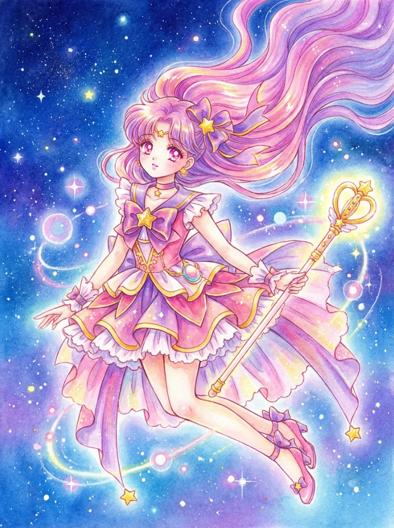 Starry Magical Girl Anime