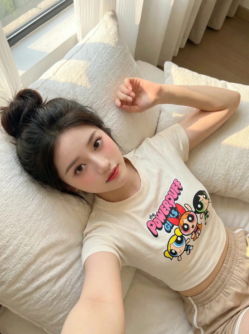 Nano Banana model generation of Reclined Dreamy Portrait