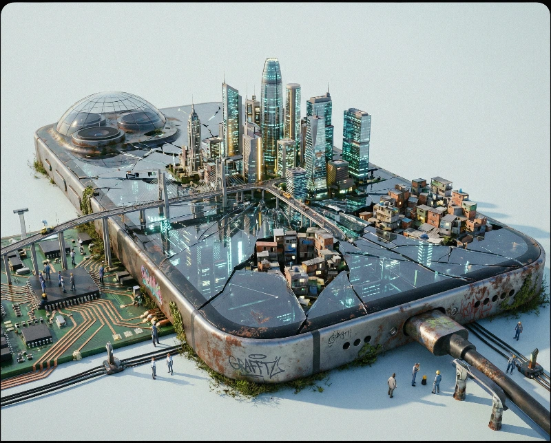 Smartphone City Realm