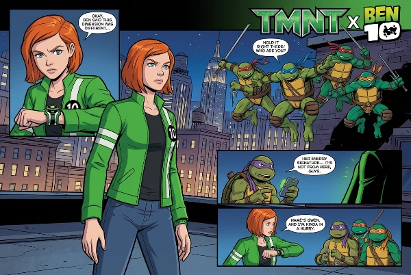 Ben10 x TMNT Crossover