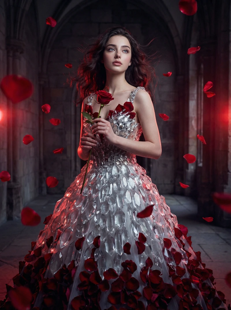 Fantasy Rose Gown Edit
