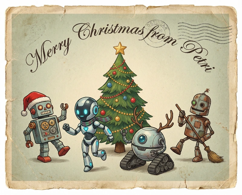 Robo Xmas Dance, created using a Nano Banana Prompt
